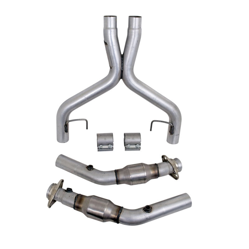 BBK Performance Mustang GT 2-3/4 IN. Catted X-Pipe (05-10) 1770 Photo - Unmounted
