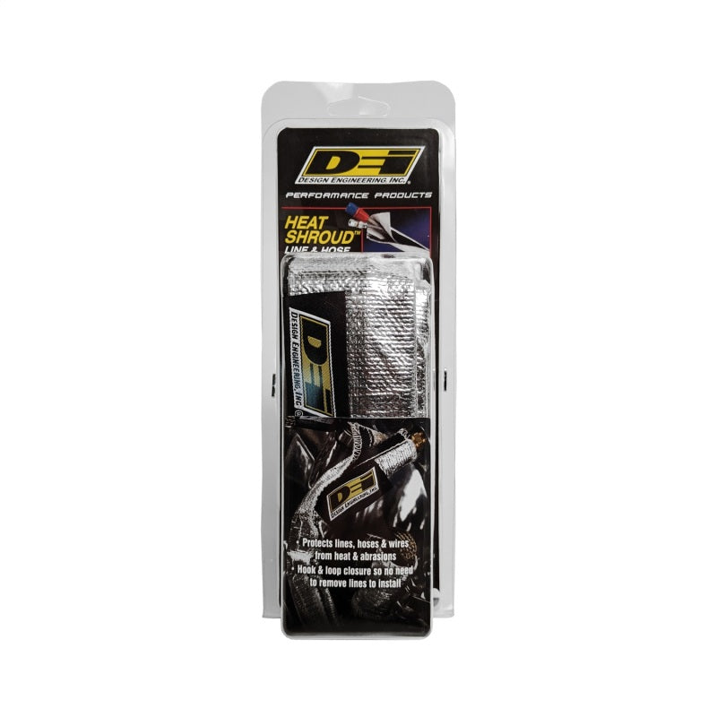 DEI Heat Shroud 2-1/2in x 3ft - Aluminized Sleeving-Hook and Loop Edge 10487 10487 Photo - Unmounted
