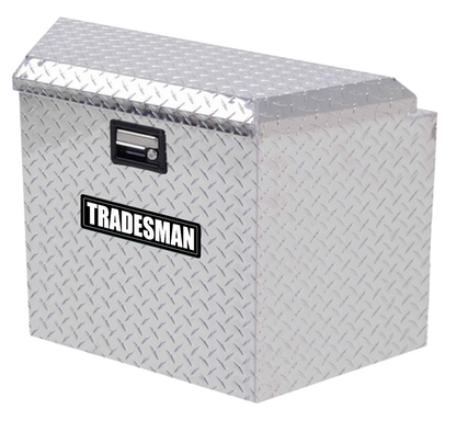 Tradesman Aluminum Trailer Tongue Storage Box (16in.) - Brite 6120 6120 User 1