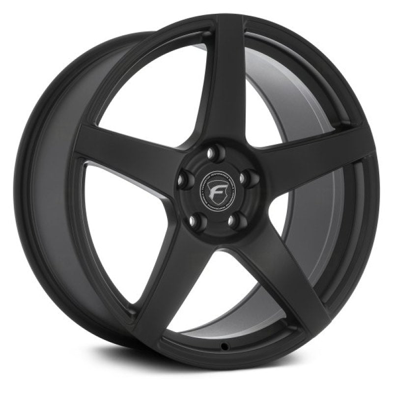 Forgestar CF5 18x9 / 5x114.3 BP / ET35 / 6.5in BS Satin Black Wheel F11289065P35 F11289065P35 Photo - Primary