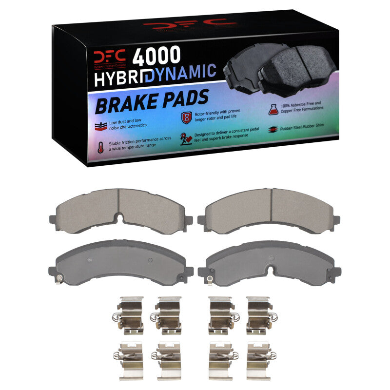 DFC DFC 4000 HybriDynamic Brake Pads Brakes, Rotors & Pads Brake Pads - OE main image