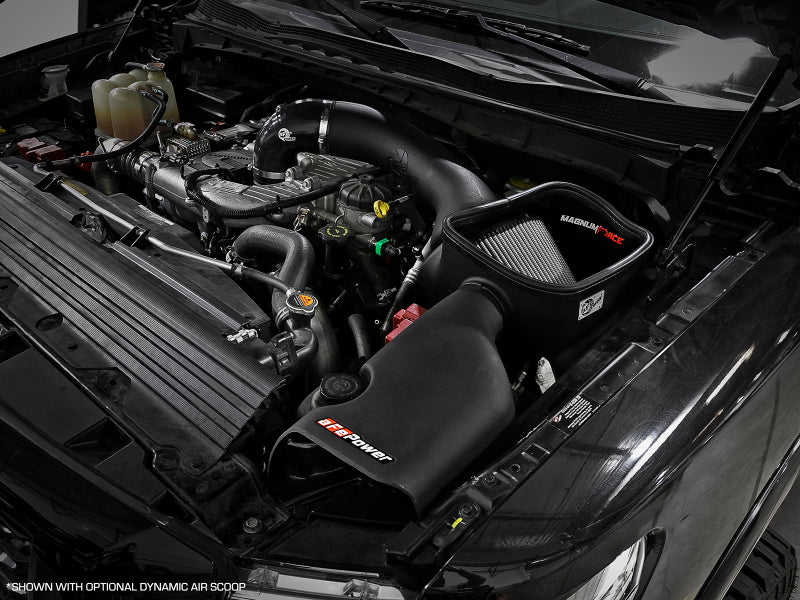 aFe Magnum FORCE Stage-2 Cold Air Intake System w/ Pro DRY S Media 16-19 Nissan Titan XD V8-5.0L(td) 54-13026D 54-13026D Photo - Mounted