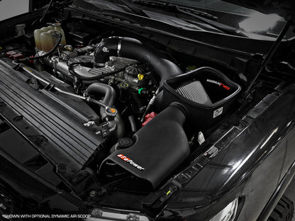 aFe Magnum FORCE Stage-2 Cold Air Intake System w/ Pro DRY S Media 16-19 Nissan Titan XD V8-5.0L(td) 54-13026D 54-13026D Photo - Mounted