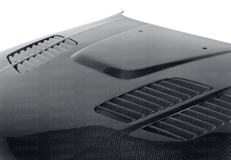 Seibon 97-03 BMW 5 Series 4Dr (E39) GTR-Style Carbon Fiber Hood HD9703BMWE39-GTR HD9703BMWE39-GTR Photo - Primary