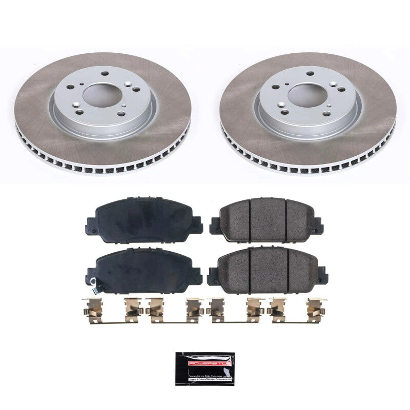 PowerStop Power Stop 13-22 Honda Accord Front Semi-Coated Rotor Kit SC6515 SC6515 Photo - Primary