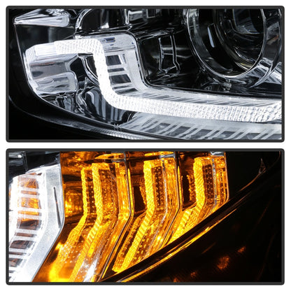 Spyder 16-18 Honda Civic 4Dr w/LED Seq Turn Sig Lights Proj Headlight - Chrome - PRO-YD-HC16-SEQ-C 5086082 5086082 Photo - Unmounted