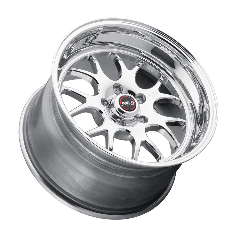 Weld S77 17x9 / 5x5 BP / 6.2in. BS Polished Wheel (High Pad) - Non-Beadlock 77HP7090C62A