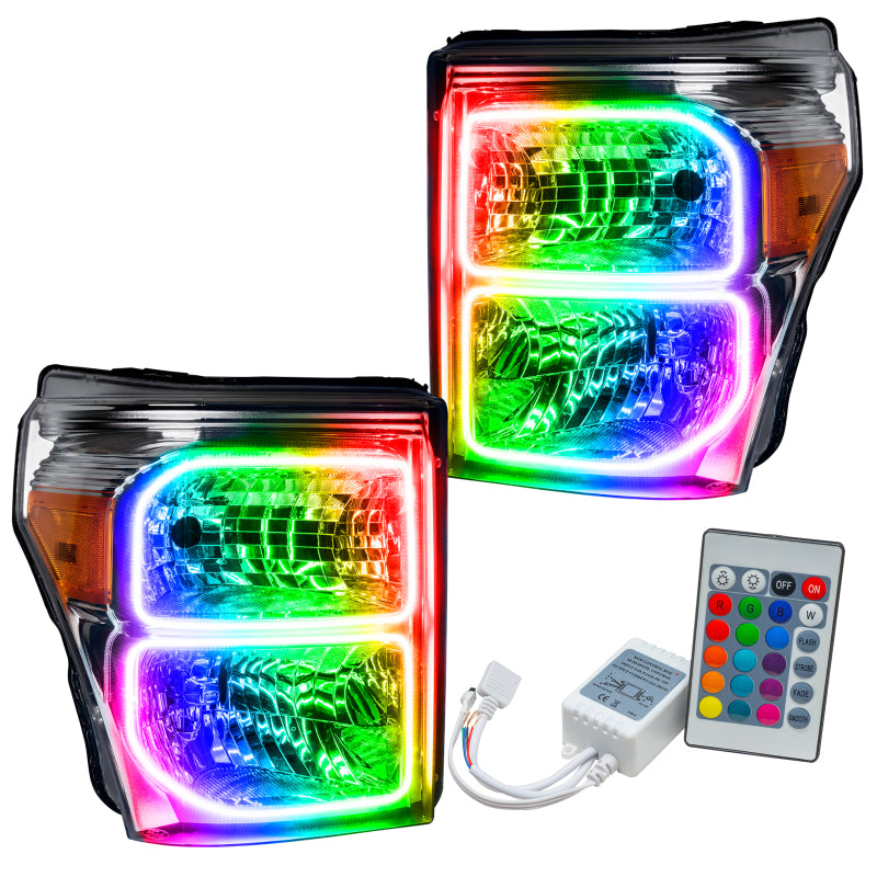 ORACLE Lighting Oracle 11-16 Ford F250/350 LED HL - ColorSHIFT w/ Simple Controller 8158-504 8158-504 Photo - Primary