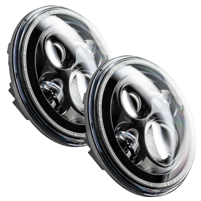 ORACLE Lighting Oracle 7in High Powered LED Headlights - Black Bezel - ColorSHIFT 5769-330