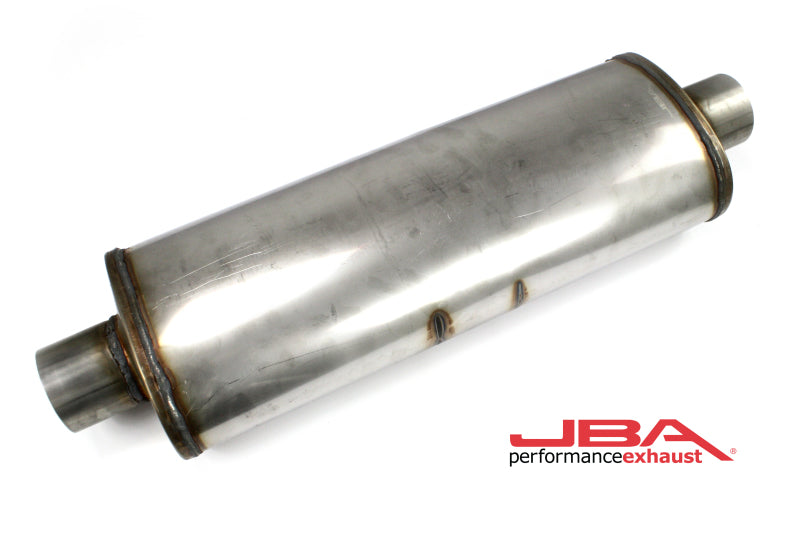JBA Universal Chambered 304SS Muffler 22x8x5 3in Center/Center 40-302202 40-302202 Photo - Primary