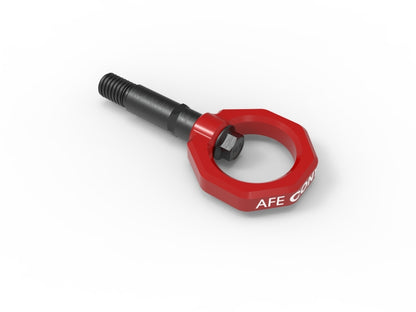 aFe Control Rear Tow Hook Red 20-21 Toyota GR Supra (A90) 450-721002-R 450-721002-R Photo - Primary