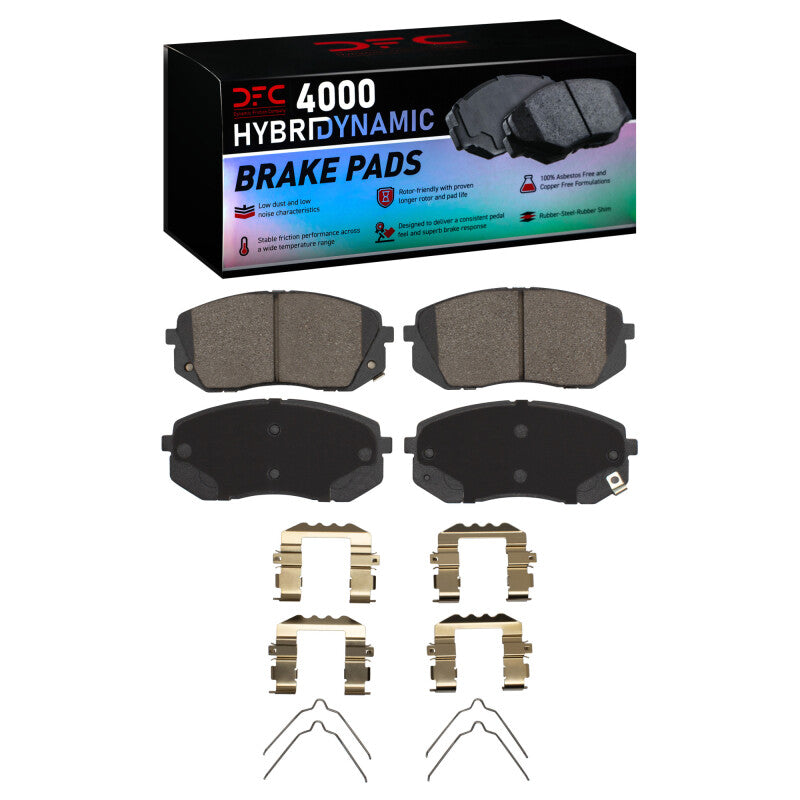 DFC DFC 4000 HybriDynamic Brake Pads Brakes, Rotors & Pads Brake Pads - OE main image