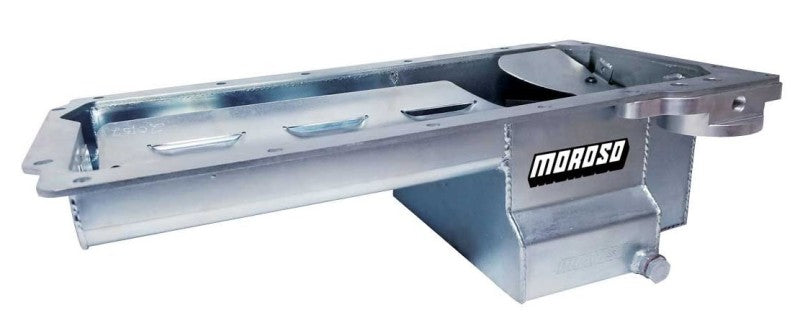 Moroso Dart LS Next Swap (w/Aluminum Spacers) Wet Sump 7qt 6in Road Race Baffled Steel Oil Pan 20152 20152 User 1