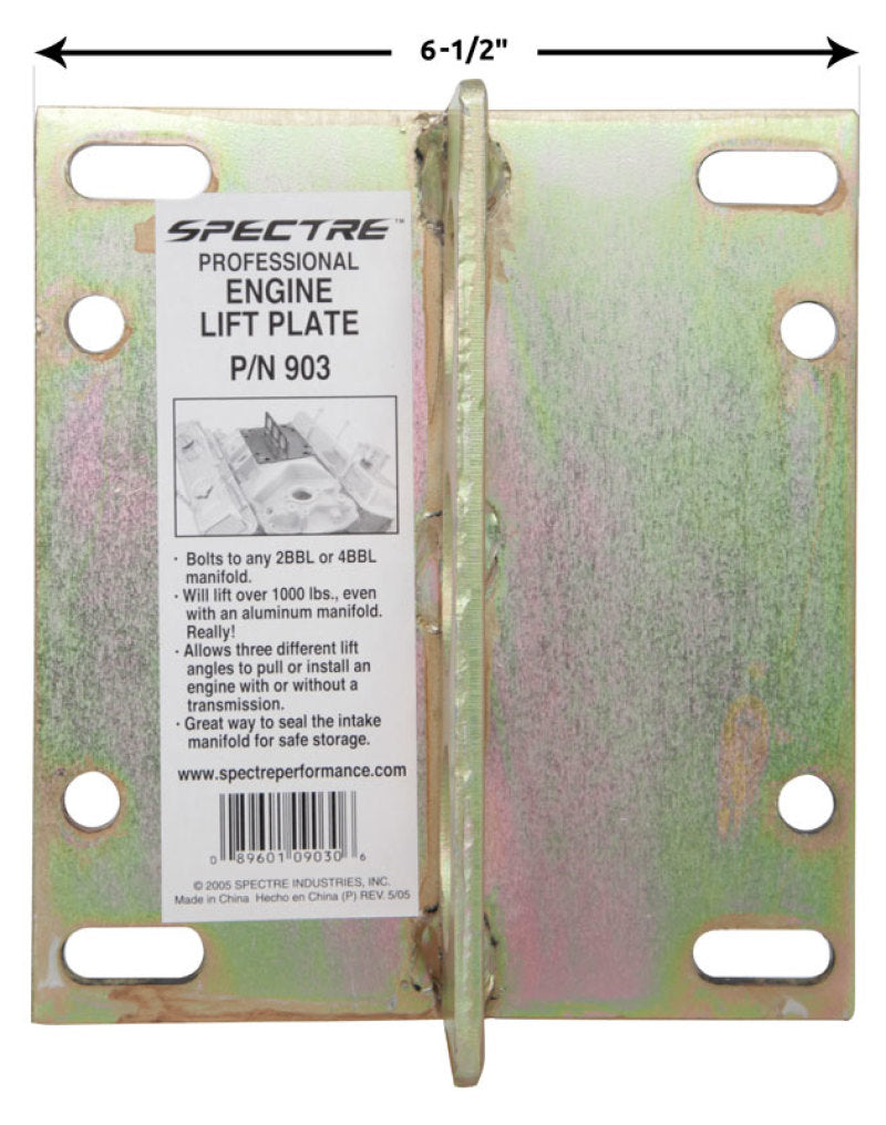 Spectre Carburetor Lift Plate 903 903 Technical Drawing