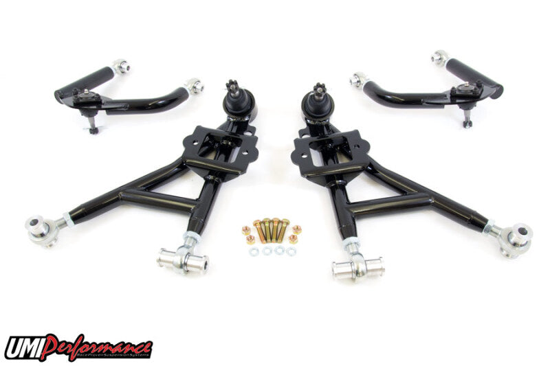 UMI Performance 93-02 GM F-Body Front A-Arm Kit Adjustable Drag 230010-B 230010-B Photo - Primary