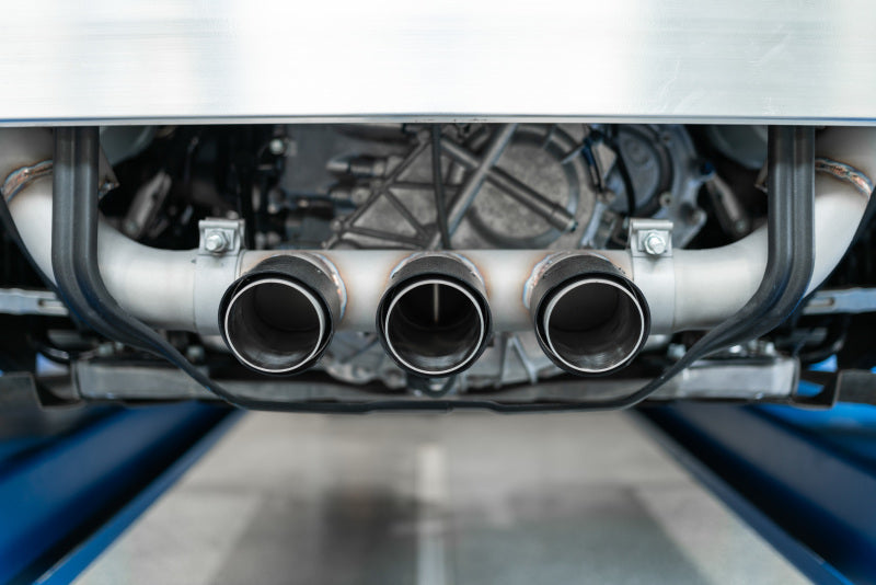 MBRP 17+ Acura NSX 2.5in Dual Split Rear Exit Tips - T304 (Street Version) S49003CF S49003CF Photo - out of package