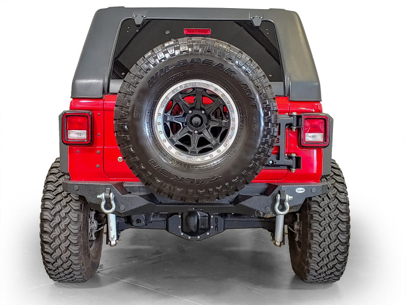 DV8 Offroad 2018+ Jeep Wrangler Tire Carrier TCJL-03 TCJL-03 Photo - Mounted