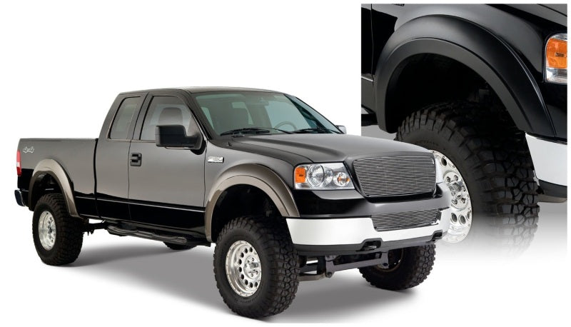Bushwacker 04-08 Ford F-150 Styleside Extend-A-Fender Style Flares 4pc 66.0/78.0/96.0in Bed - Black 20915-02 20915-02 Photo - Primary