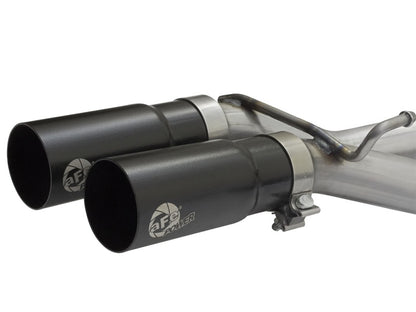 aFe Cat Back Exhaust Black - Ford F-150 04-08 49-43079-B Photo - Unmounted