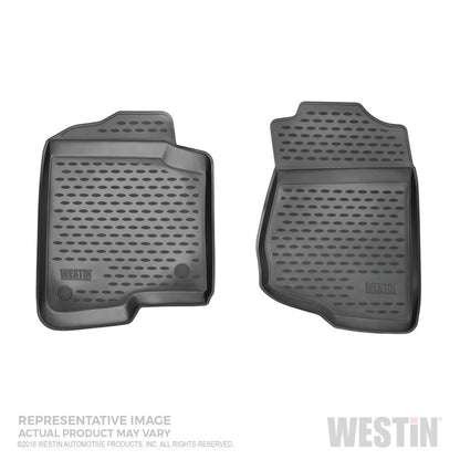 Westin 13-18 Ram 1500 Quad Cab / 13-18 Ram 1500/2500 Crew Cab Profile Floor Liners Front Row - Black 74-35-11001 74-35-11001 Photo - Primary