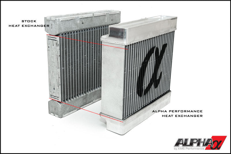 AMS Performance 14-18 Mercedes-Benz CLA 45 AMG 2.0T Alpha Auxiliary Heat Exchanger Upgrade ALP.19.02.0001-1 ALP.19.02.0001-1 Photo - Primary