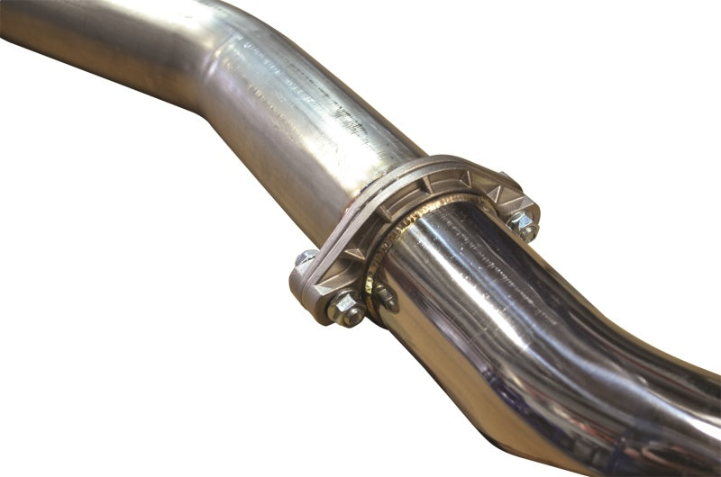 Injen 16-20 Honda Civic 1.5L Turbo 4Cyl (Sedan) 63mm SS Cat-Back Exhaust w/ Dual Burnt Titanium Tips SES1572TT SES1572TT Photo - Unmounted