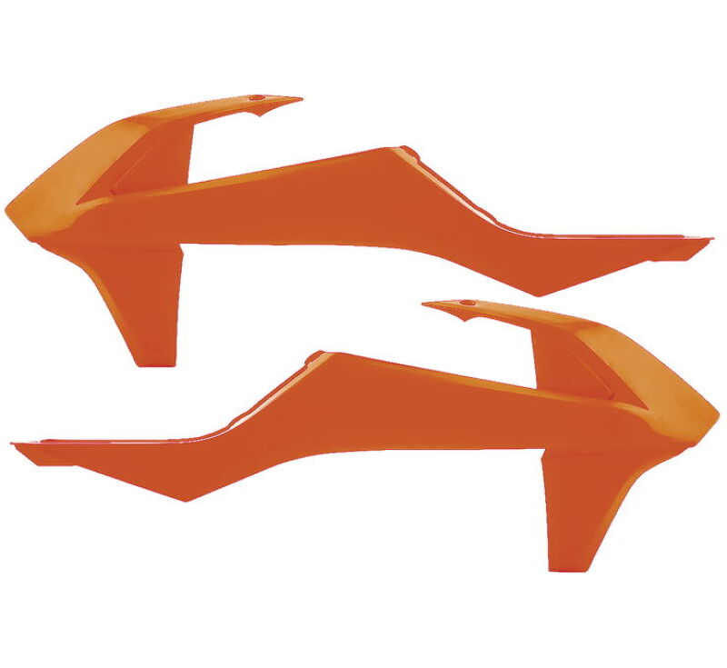 Acerbis 16-19 KTM 125-450 SX/ SX-F/ XC-F /XC/XC-W/ EXC Radiator Shroud - KTM Orange 2421085226 2421085226 Photo - Primary