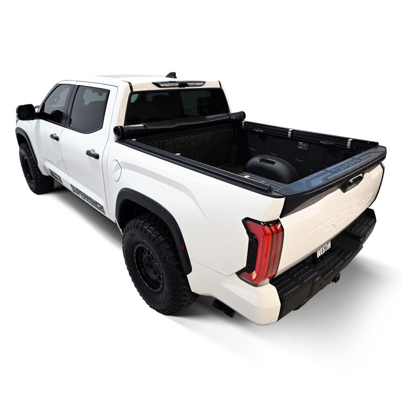 Westin 22-24 Toyota Tundra 5.5ft. Bed Soft Roll Tonneau Cover - Black 19-10285 19-10285 Photo - Mounted