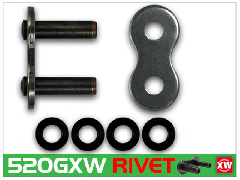 RK Chain 520GXW Rivet Link - Natural 520GXW-RL 520GXW-RL User 1