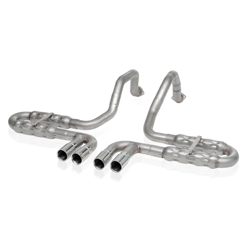 Stainless Works 1997-04 Corvette C5 2-1/2in Axleback Quad Rolled Edge Tips VC5CHAM VC5CHAM Photo - Primary