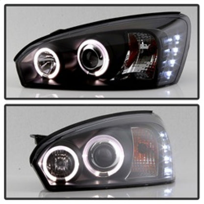 Spyder Chevy Malibu 04-07 Projector Headlights LED Halo LED Black High H1 Low H1 PRO-YD-CM04-HL-BK 5042675 5042675 Photo - Unmounted