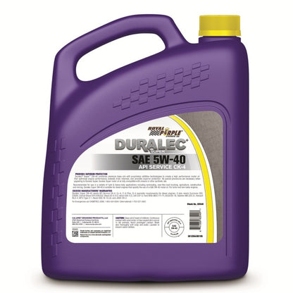 Royal Purple Duralec Super Diesel 5W-40 CK-4 Motor Oil - 1 Gallon 80540 80540 User 1