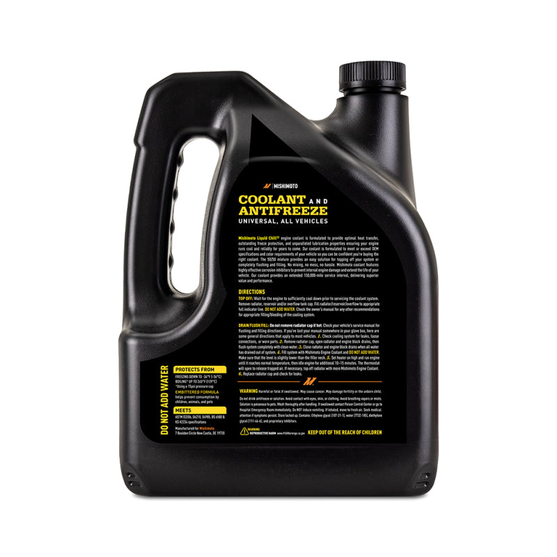 Mishimoto Liquid Chill EG Coolant, Universal, Yellow MMRA-LC-EG-YW