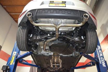 Injen 3" Stainless Steel Cat-Back Exhaust System with Dual Polished Tips SES3078 Photo - Mounted