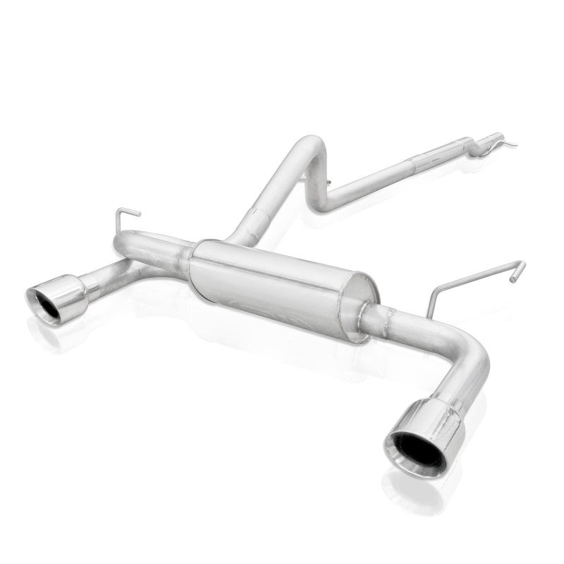 Stainless Works 2012-17 Jeep Wrangler Catback Exhaust JPJKUCB JPJKUCB Photo - Unmounted