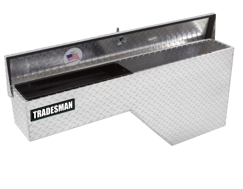 Tradesman Aluminum Fender Well Truck Tool Box (48in.) - Brite 8225