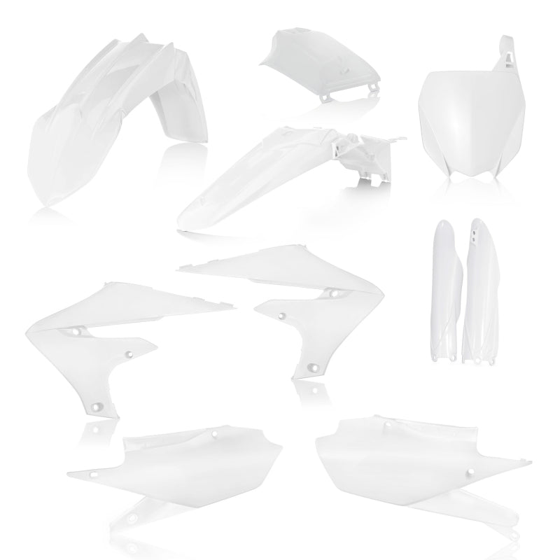 Acerbis 19-23 Yamaha YZ250F/YZ450FX/ 21-23 YZ250FX/ 18-22 YZ450F Full Plastic Kit - White 2736350002 2736350002 Photo - Primary