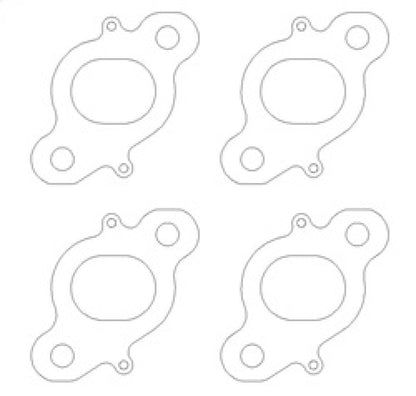 Cometic Exhaust Gasket 4Piece Set Material: MLS C4523 Photo - Primary