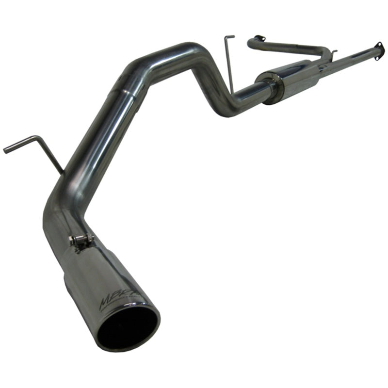 MBRP 2007-2009 Nissan Titan 5.6L EC/CC Cat Back Single Side 0WU5U S5404409 Photo - Primary