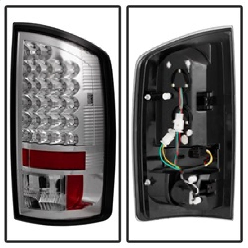 Spyder Dodge Ram 02-06 1500/Ram 2500/3500 03-06 LED Tail Light Chrome ALT-YD-DRAM02-LED-C 5002563 5002563 Photo - Unmounted