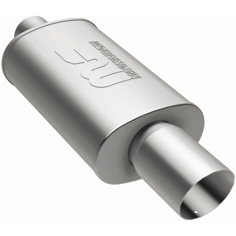 MagnaFlow 5" X 8" Oval Center/Center Performance Muffler With Tip 14834 Photo - out of package