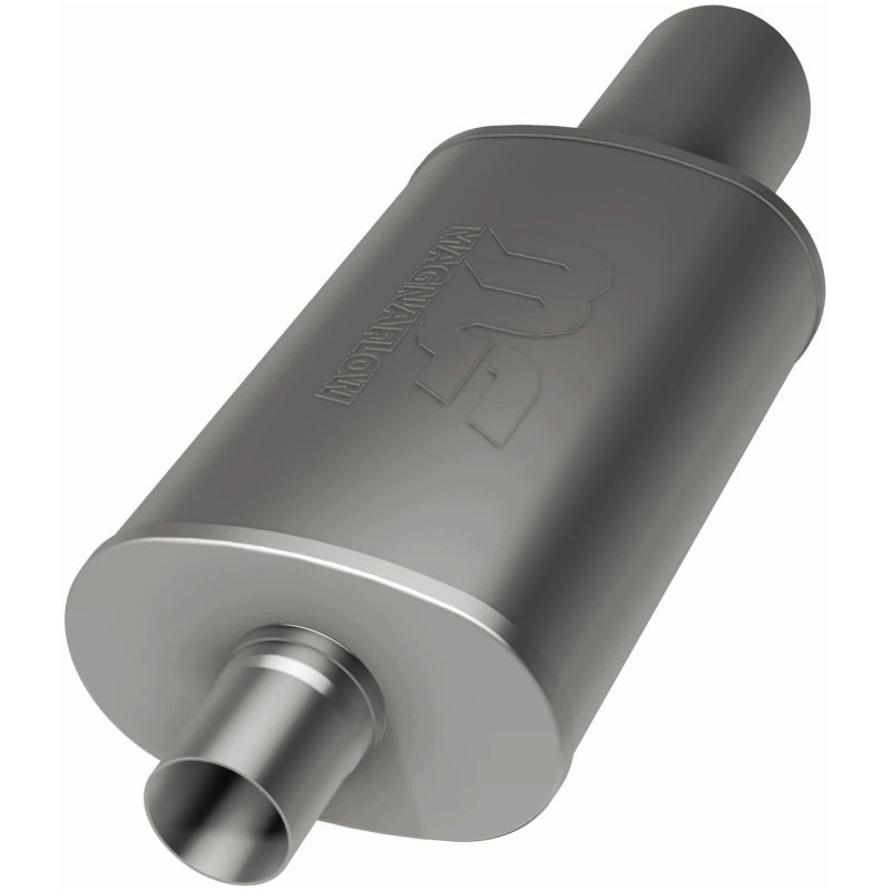MagnaFlow 5" X 8" Oval Center/Center Performance Muffler With Tip 14851 Photo - out of package