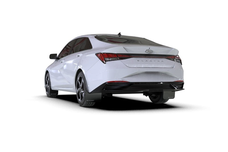 Rally Armor 21-23 Hyundai Elantra (Will Not Fit Elantra N/N Line) Black UR Mud Flap w/ White Logo MF69-UR-BLK-WH MF69-UR-BLK-WH User 1