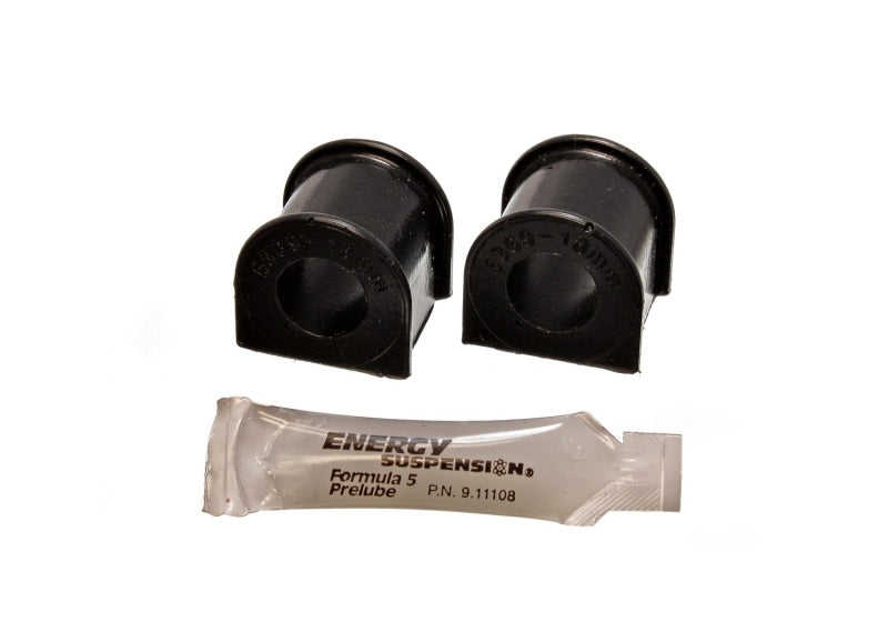 Energy Suspension Sway Bar Bushing Set Black Honda Civic Base 1988-1991 16.5111G Photo - Primary