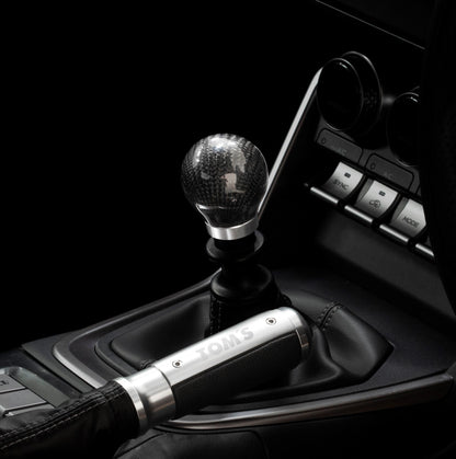 TOM'S Racing Carbon Shift Knob - Scion FRS / Toyota 86 / BRZ / GR86 (M/T)