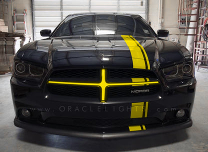 ORACLE Lighting Oracle 11-14 Dodge Charger Illuminated Grille Crosshairs - Yellow 5300-006 5300-006 Photo - in package