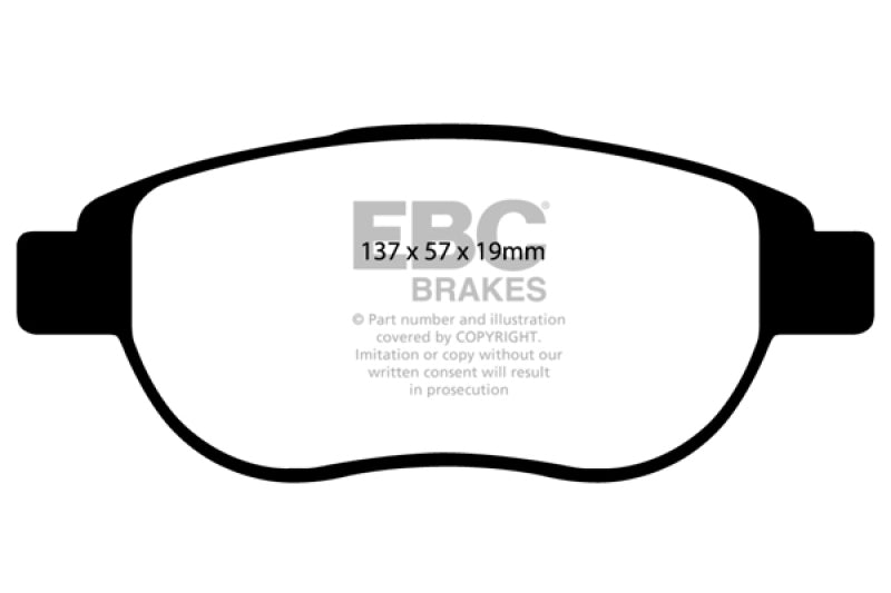 EBC Disc Brake Pad Set DP31375C Photo - Primary