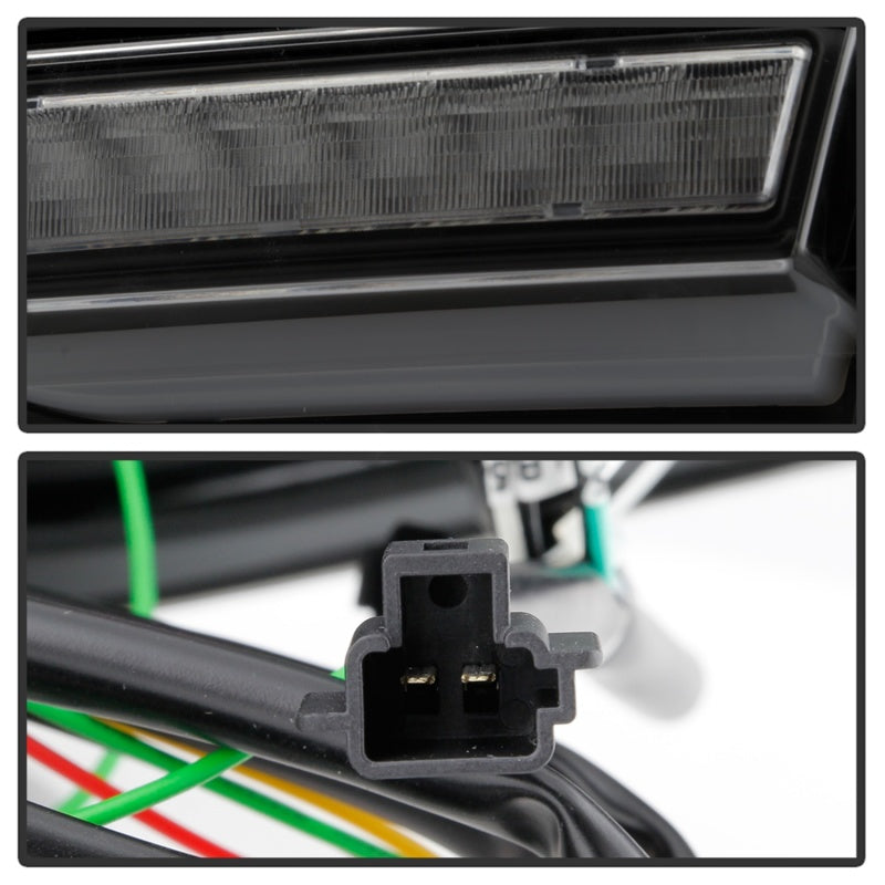 Spyder 08-14 Subara Impreza WRX Hatchback LED Tail Lights Seq Signal Blk Smoke ALT-YD-SI085D-SEQ-BSM 5086747 5086747 Photo - Unmounted