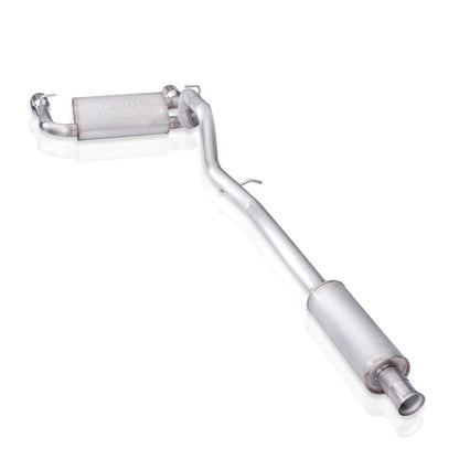 Stainless Works 2018+ Jeep Wrangler JL 304SS Factory Connect 2.5in Cat Back Exhaust System JPJLUCB JPJLUCB Photo - Unmounted