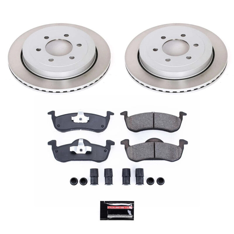 PowerStop Power Stop 07-09 Lincoln Navigator Front Semi-Coated Rotor Kit SC4682 SC4682 Photo - Primary